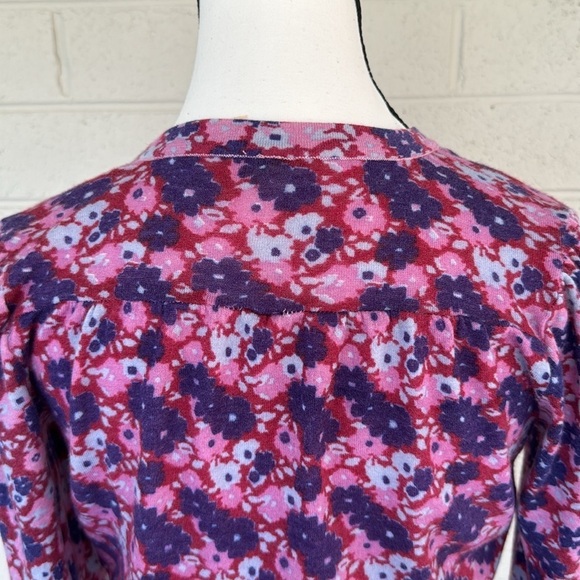 Free People floral cashmere blend cinch waist lightweight sweater, M - Picture 6 of 14